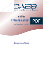 Temario Análisis de Redes Urbanas Con Network Analyst