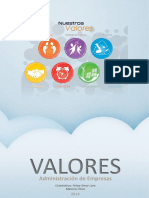 Valores informe