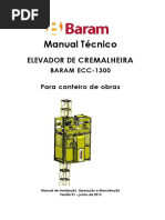 Manual Tecnico Elevador de Cremalheira ECC1300 Rev01 062013