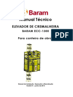 Manual Tecnico Elevador de Cremalheira ECC1300 Rev01 062013