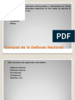 Actividades de La Defensa Nacional