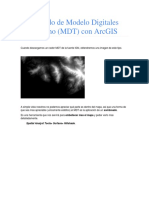 Sombreado de Modelo Digitales Del Terreno