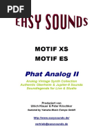 Motif - Phat Analog II e