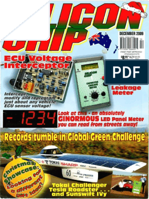 Silicon Chip Magazine 2009-12 Dec | PDF | Battery Charger | Field 