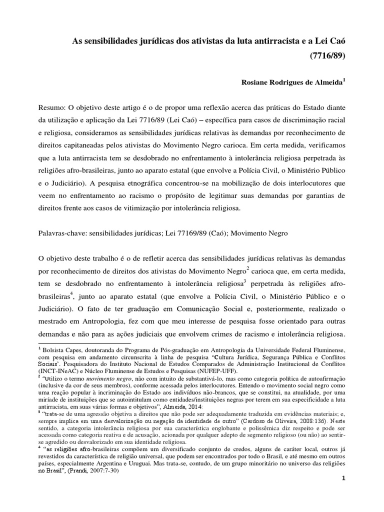 as-sensibilidades-jur-dicas-dos-ativistas-da-luta-antirracista-e-a-lei