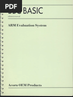 ARM Evaluation System: Reference Manual