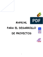 Manual para El Desarrollo de Proyectos