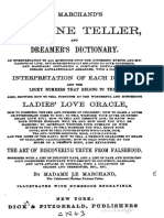 1863 Le Marchands Fortune Teller