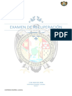 Examen de Recuperación