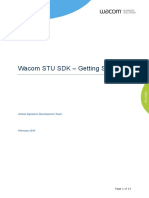 Getting Started with the Wacom STU SDK