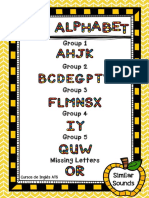 The Alphabet Introduction Cheatsheet PDF
