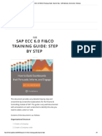 Sap Ecc 6.0 Fi&Co Training Guide: Step by Step: Blog - Latest News
