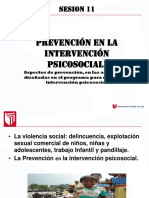 s11 La Intervencion Psicosocial -