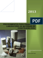 Apostila - Laboratório de Materiais - LEMAT 2013 - NOVA - PDF