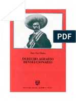 El Derecho Agrario Derechos Indigenas