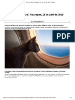 El Nuevo Diario, Nicaragua, 18 de Abril de 2018 - Infobae