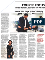 Fast Track To A Career in Physiotherapy: Course Focus