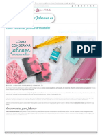 Como Conservar Jabones Artesanales - Trucos y Consejos Practicos PDF