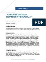 Modern Albania Dictatorship Democracy 20150609 PDF