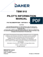 TBM 910 Flight Manual