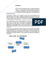 Ciclo Vital Del Documento