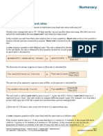 Rates and Ratios PDF
