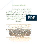 Doa Kesatuan Ummah PDF