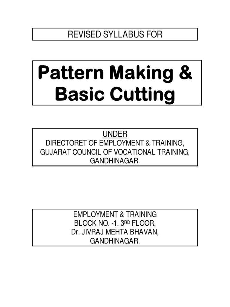 Revised Syllabus Pattern Cutting | PDF | Skirt | Trousers