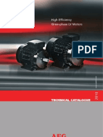 Catalogue High Efficiency Three-Phase Motors AEG 1017-10 AEG Cover
