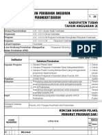 Dokumen Pelaksanaan Perubahan Anggaran Satuan Kerja Perangkat Daerah