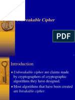 Unbreakable Cipher
