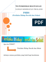 Penyuluhan Kesehatan PPT Phbs Prolanis