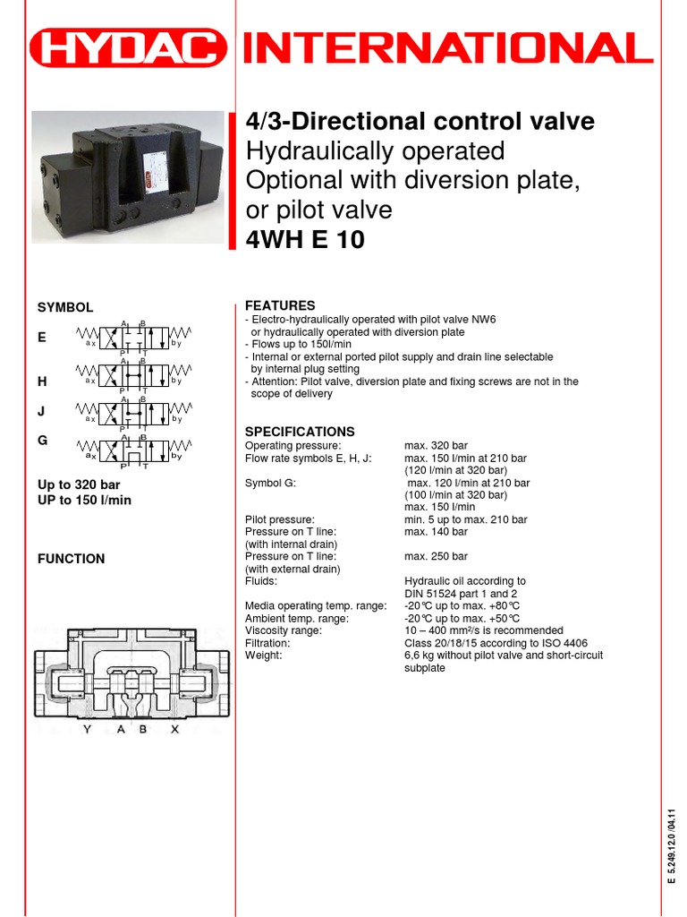 Directional Control Valves Pdf Valve Screw