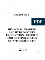 Himachal Pradesh's Efforts to Harness Hydroelectric Power and Become a 'Power State