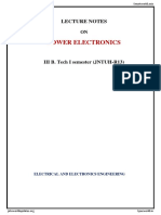 Power Electronics - Unit-1 PDF