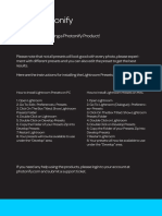Lightroom Presets Documentation PDF