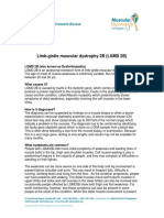 Limb-Girdle Muscular Dystrophy 2B (LGMD 2B)