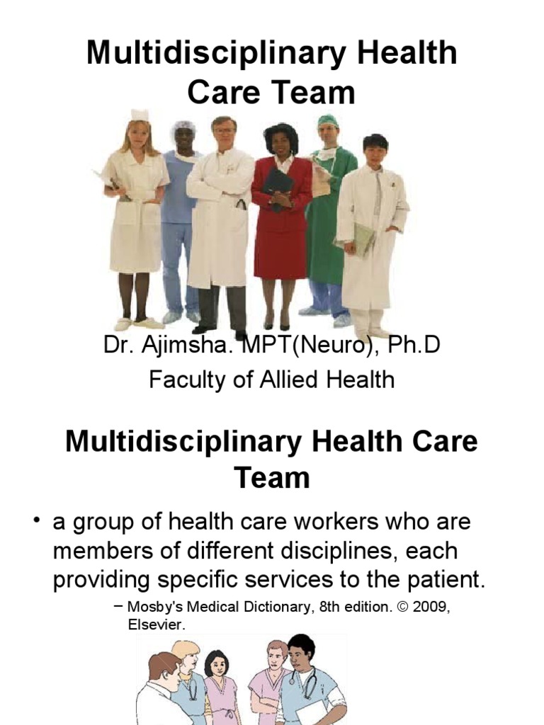 Multidisciplinary Health Care Team