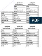 Speaking Exam Second Grade Group: - Speaking Exam Second Grade Group: - Speaking Exam Second Grade Group