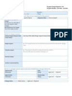 Change Request Form