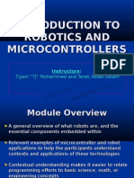 Introduction To Robotics and Microcontrollers