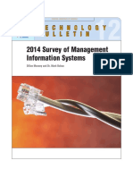 2014 Survey of Management Information Systems
