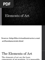 Elements and Principles of Art