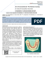 From Conventional To Unconventional - The Denture Journey