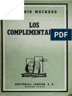 Los Complementarios. MAchado PDF