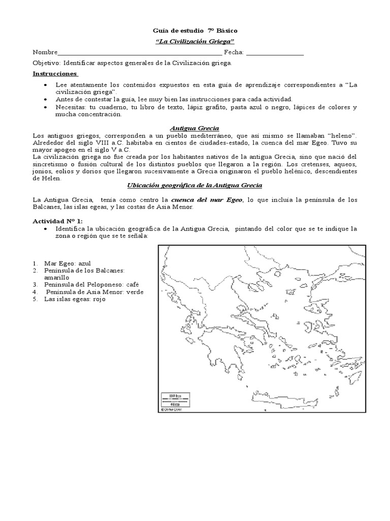 Guía de la Civilización Griega | PDF | Antigua Grecia | Grecia