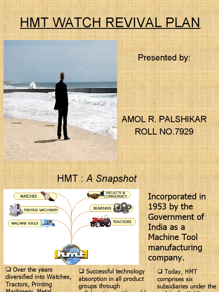 HMT Watch Division Revival Strategy | PDF | Retail | Market (Economics)