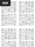 Print Bingo Cha de cozinha paginas