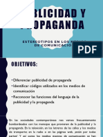 Propaganda y estereotipos en medios