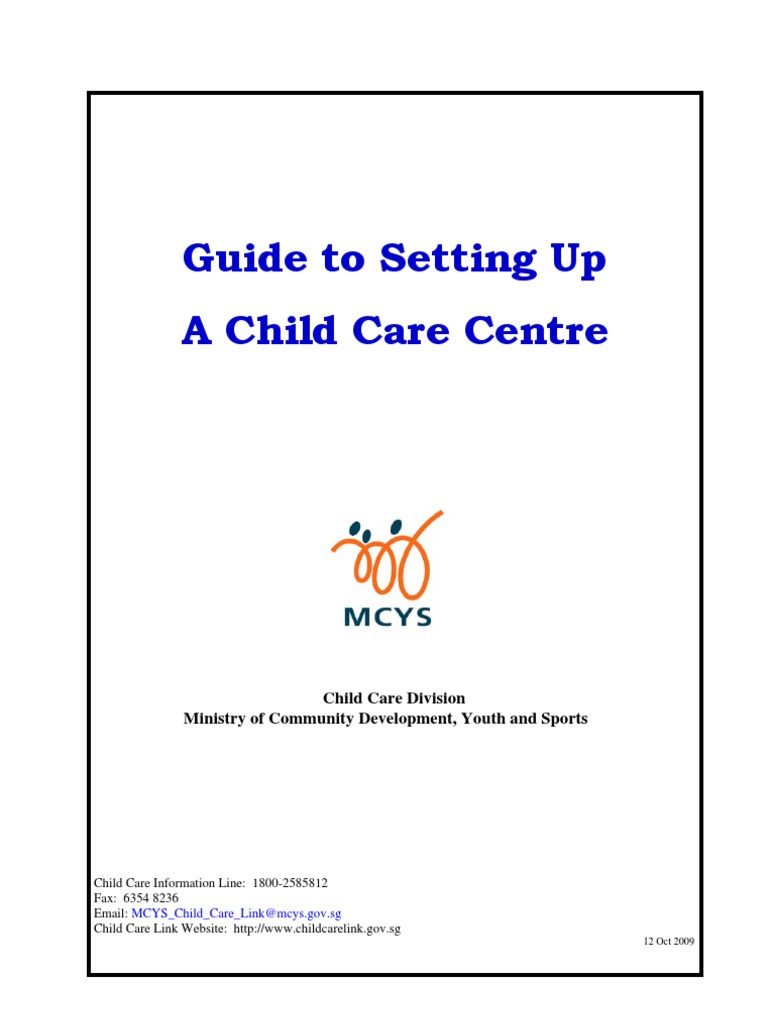 Guides To Set Up Child Care Centre | PDF